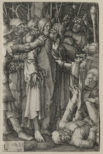 The Passion: The Capture of Jesus av Lucas van Leyden