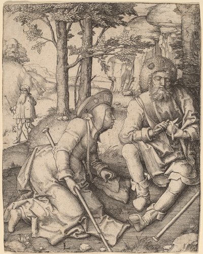 Pilegrimene av Lucas van Leyden
