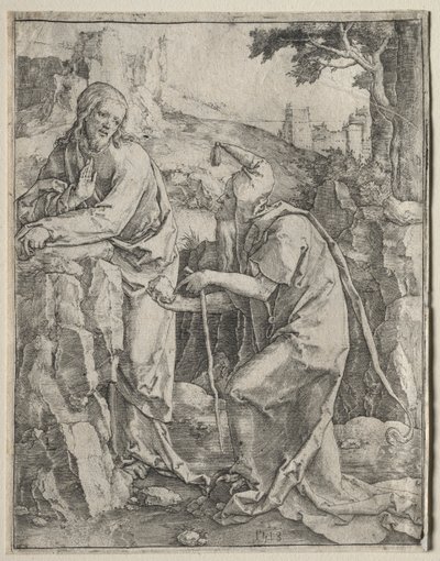 Kristi fristelse av Lucas van Leyden