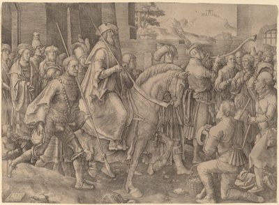 Mordekais triumf av Lucas van Leyden