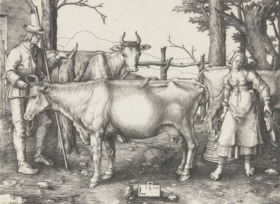 Melkejenta av Lucas van Leyden