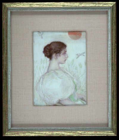 Leder for en ung jente, ca. 1900. av Lucia Fairchild Fuller