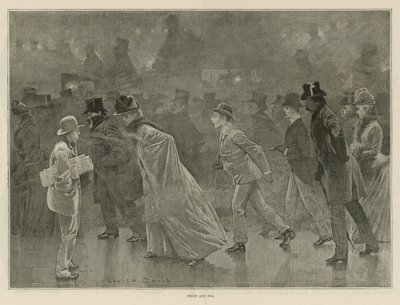 Frost og tåke (litho) av Lucien Davis