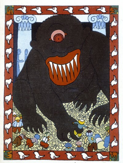 A Cyclops - i "Arabian Nights" av Lucien Laforge