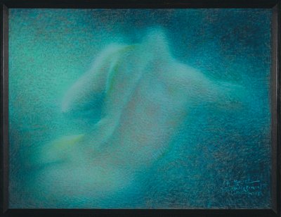 Harmoni i blått, variasjoner over Beethovens måneskinnssonate av Lucien Levy-Dhurmer