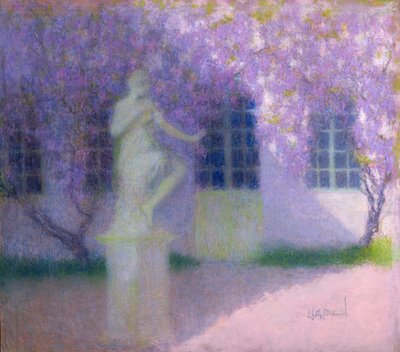 Blauregen, ca. 1922 von Lucien Levy-Dhurmer