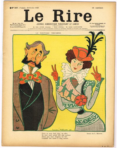 Cover av "Le Rire", Satirical in Colors av Lucien Metivet