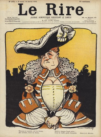 Illustrasjon for Le Rire av Lucien Metivet