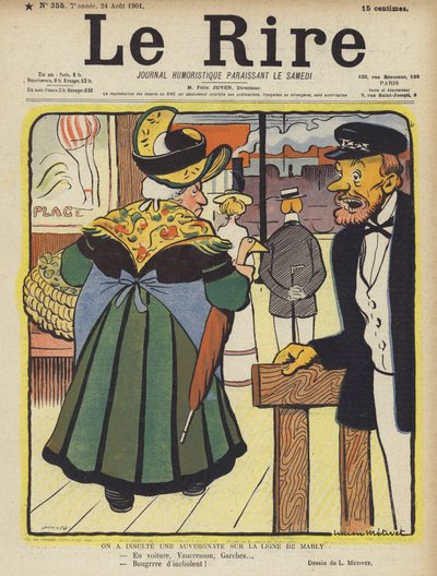 Illustrasjon for Le Rire av Lucien Metivet
