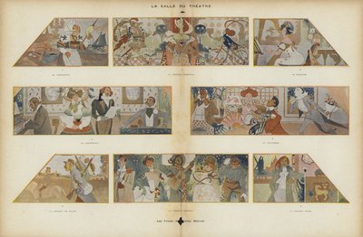 Illustrasjon for Le Rire av Lucien Metivet