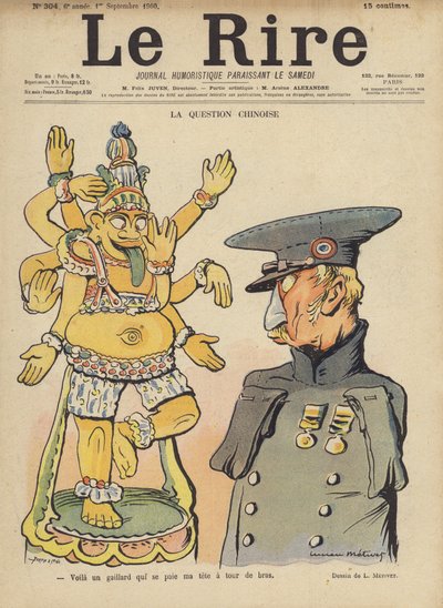Illustrasjon for Le Rire av Lucien Metivet