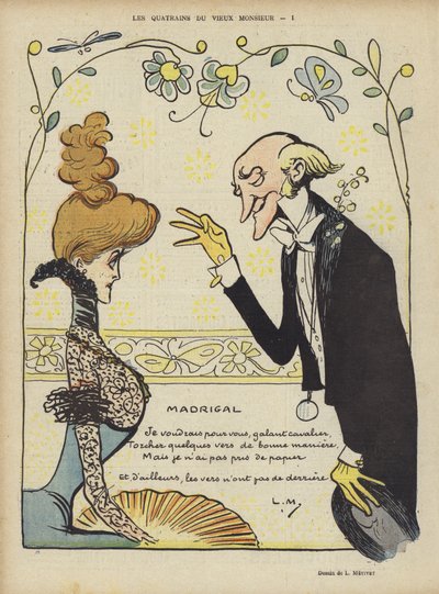 Illustrasjon for Le Rire av Lucien Metivet