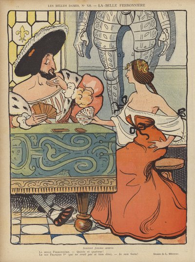 Illustrasjon for Le Rire av Lucien Metivet