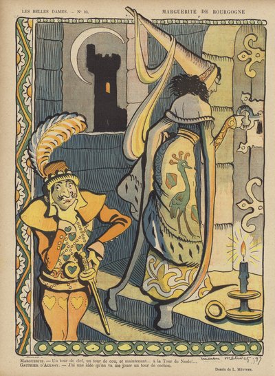Illustrasjon for Le Rire av Lucien Metivet