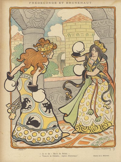 Illustrasjon for Le Rire av Lucien Metivet