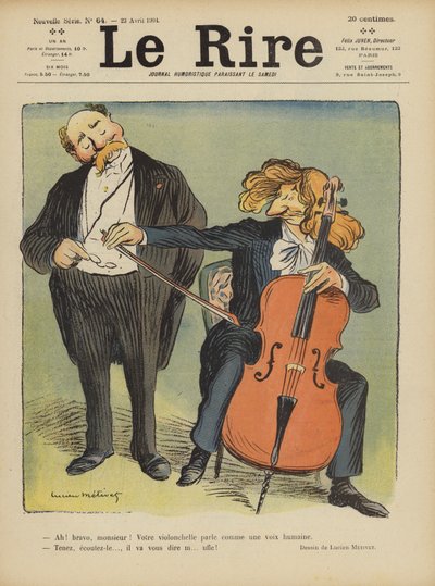 Illustrasjon for Le Rire av Lucien Metivet