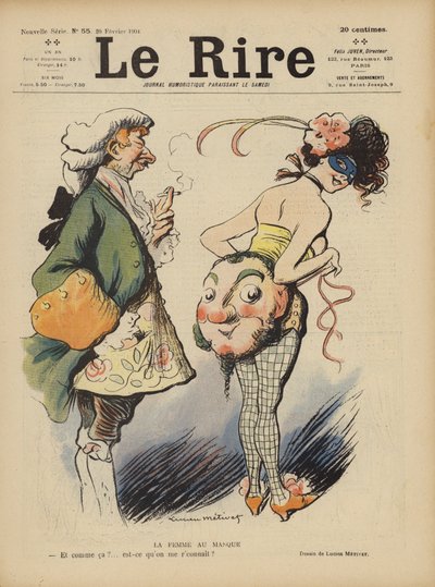 Illustrasjon for Le Rire av Lucien Metivet