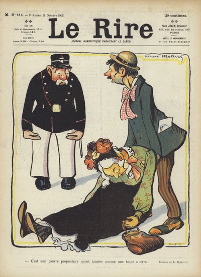Illustrasjon for Le Rire av Lucien Metivet
