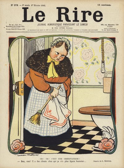 Illustrasjon for Le Rire av Lucien Metivet
