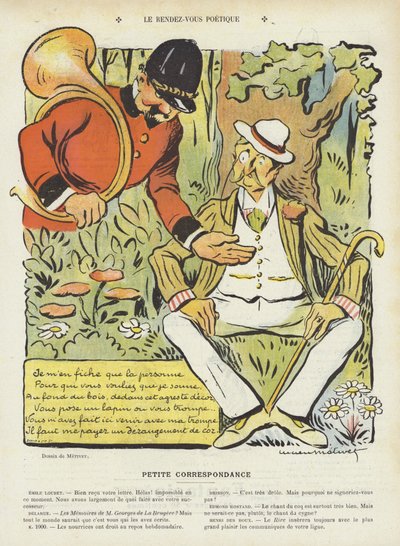Illustrasjon for Le Rire av Lucien Metivet