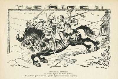 Illustrasjon i Le Rire av Lucien Metivet