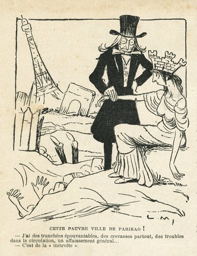 Illustrasjon i Le Rire av Lucien Metivet