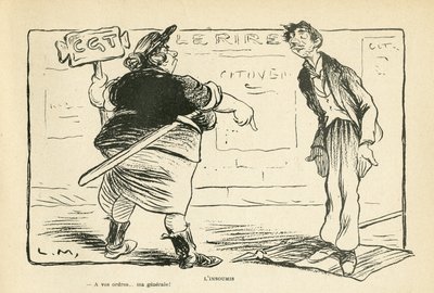 Illustrasjon i Le Rire av Lucien Metivet