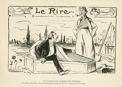 Illustrasjon i Le Rire av Lucien Metivet