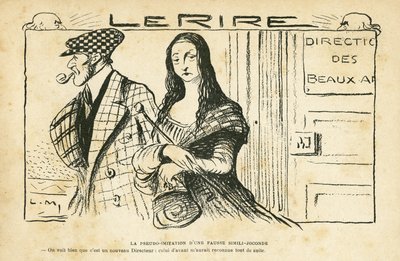 Illustrasjon i Le Rire av Lucien Metivet
