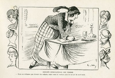 illustrasjon i Le Rire av Lucien Metivet