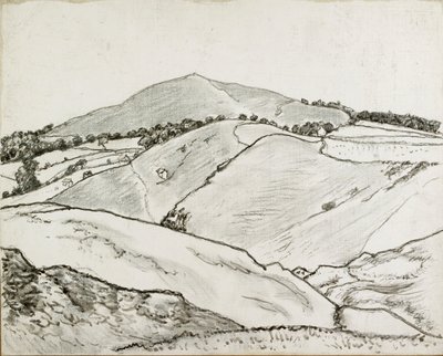 Cefn Bryn, 1933 av Lucien Pissarro