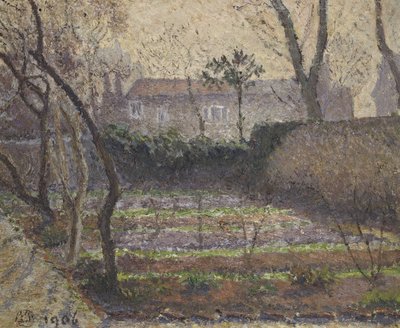 Hoar Frost, Chiswick, 1906 av Lucien Pissarro
