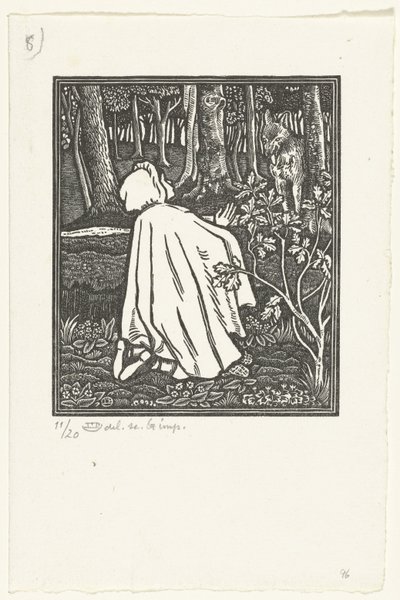 Roodkapje Rødhette av Lucien Pissarro