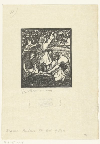 Hvilende samlere av Lucien Pissarro
