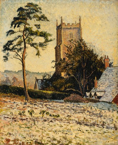 Kirken i East Knoyle, Thaw av Lucien Pissarro