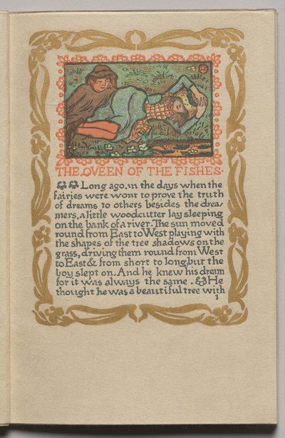 Fiskenes dronning: Plate 1 av Lucien Pissarro