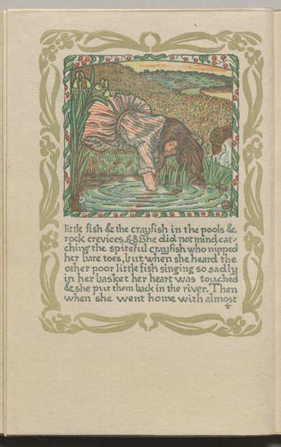 The Queen of the Fishes: Plate 4 av Lucien Pissarro