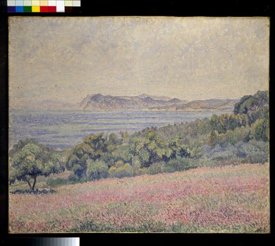 Thistles, Le Brusq av Lucien Pissarro