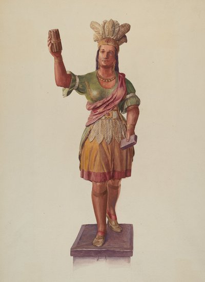 Sigarbutikk Pocahontas av Lucille Lacoursiere