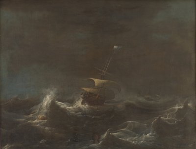 En storm av Ludolf Bakhuizen