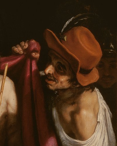 Detalj fra Ecce Homo av Ludovico Cardi Cigoli