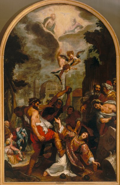Martyrium av Saint Stephen av Ludovico Cardi Cigoli