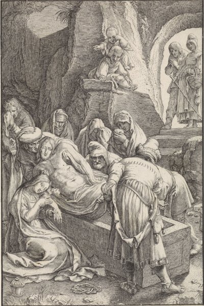 Kristi gravlegging The Passion (serietittel) av Ludovicus Siceram