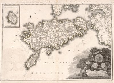 Arensbug-kretsen eller provinsen av Ludvig August; Hartknoch Mellin
