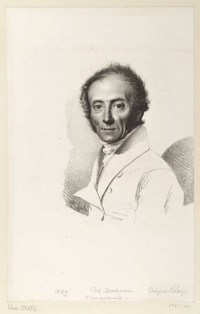 Selvportrett av Ludwig Buchhorn