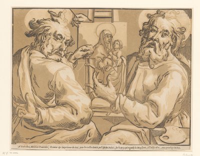 Evangelistene Markus og Lukas av Ludwig Businck