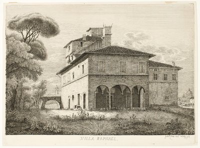 Villa Raphael, Roma av Ludwig Emil Grimm