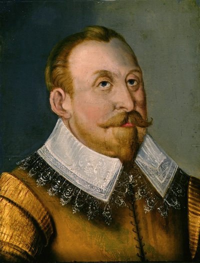 Kong Gustav Adolf Wasa av Sverige av Ludwig Ferdinand Schnorr von Carolsfeld
