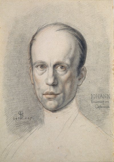 Portrett av erkehertug John av Østerrike, av Schnorr von Carolsfeld, Ludwig Ferdinand av Ludwig Ferdinand Schnorr von Carolsfeld