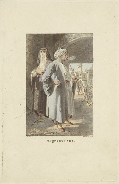egyptere Egyptere (tittel på objekt) av Ludwig Gottlieb Portman